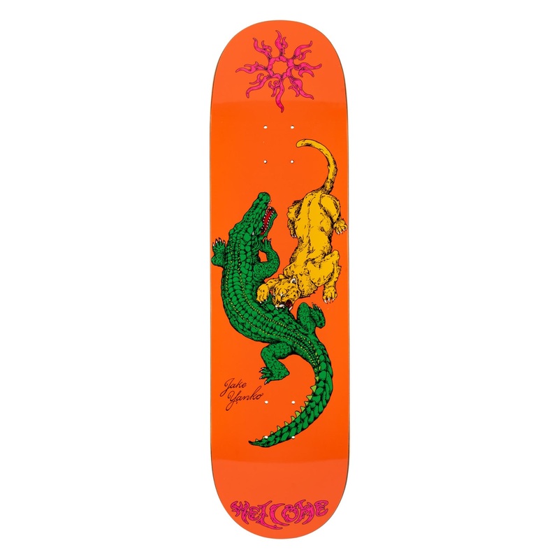 WELCOME DECK JAKE YANKO ORANGE (8.5″) 8.5″