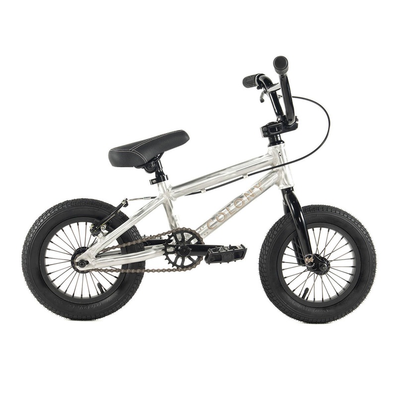 Colony Horizon 12″ Complete BMX Bike – Clear Polished