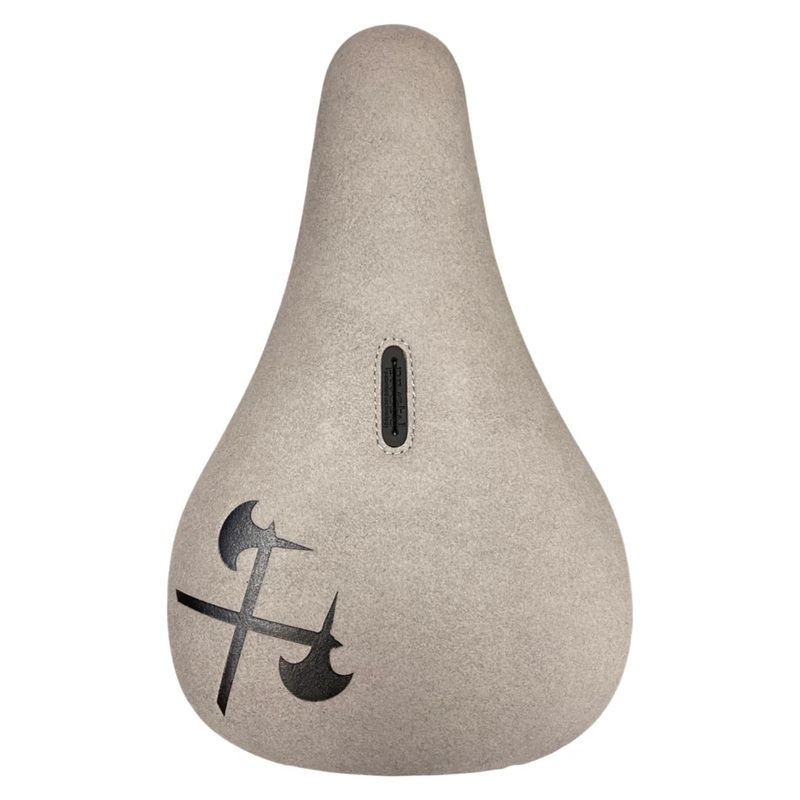 Demolition Axes Embossed Fat Pivotal Seat – Grey
