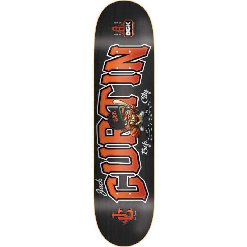 DGK DECK BIP CITY JACK CURTAIN (8.38″) 8.38″