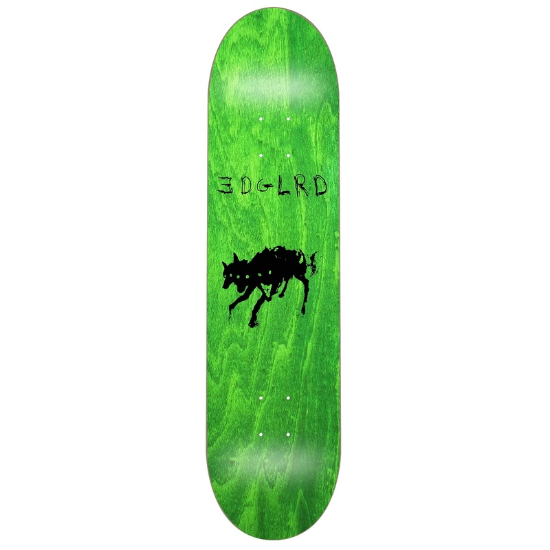 Edglrd Skateboards Hell Hound Green 8″