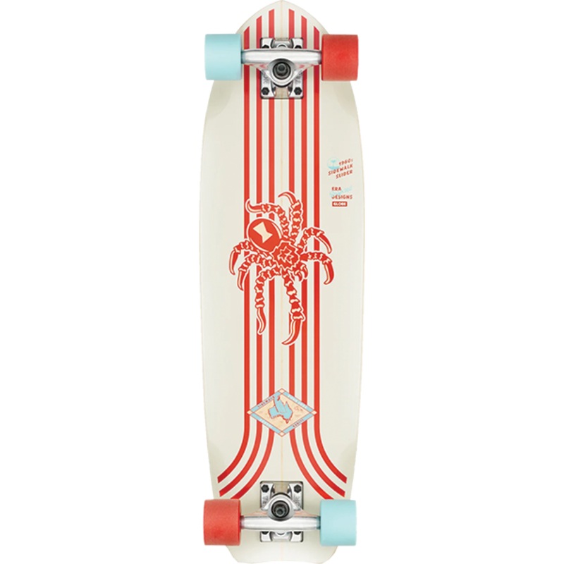 GLB SIDEWALK SLIDER COMP-.75 /SPIDER 8.25″x28.0″ RED