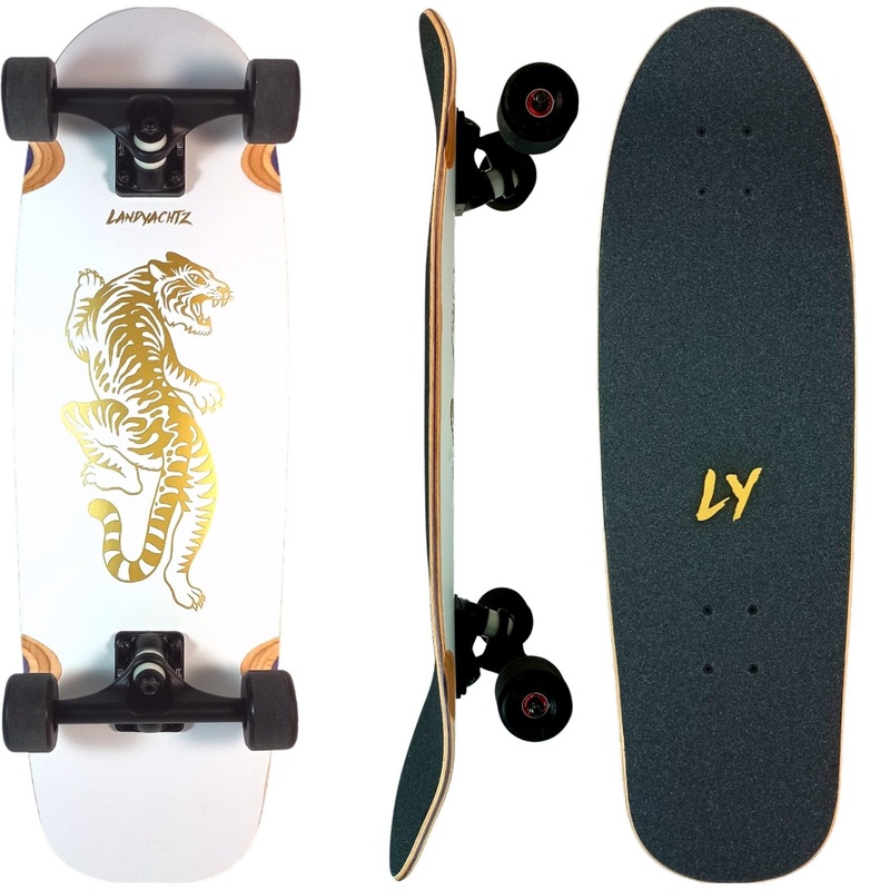 Landyachtz: Tugboat UV Bengal TKP Longboard Complete