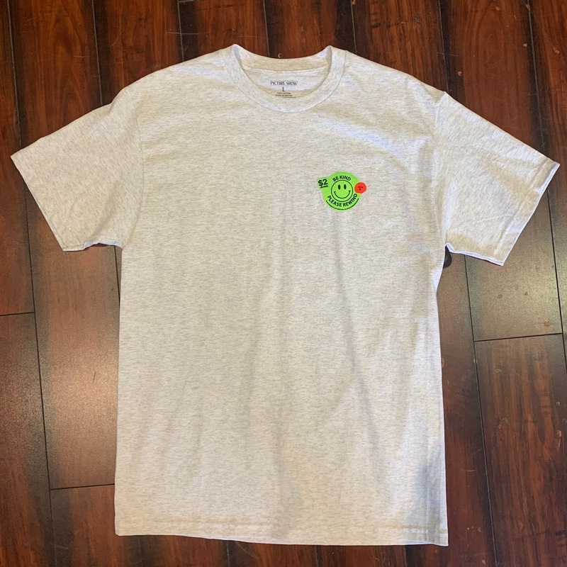 PICTURE SHOW TEE – BE KIND WHITE MED