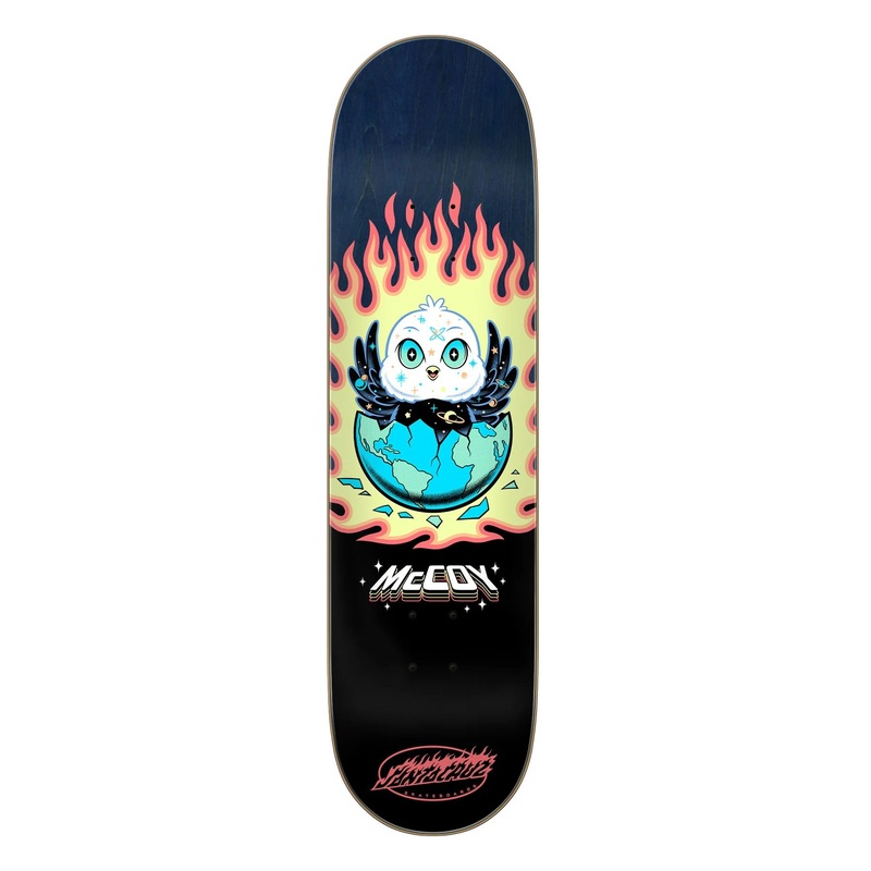 Santa Cruz McCoy Space Chick VX Skateboard Deck – 8.25