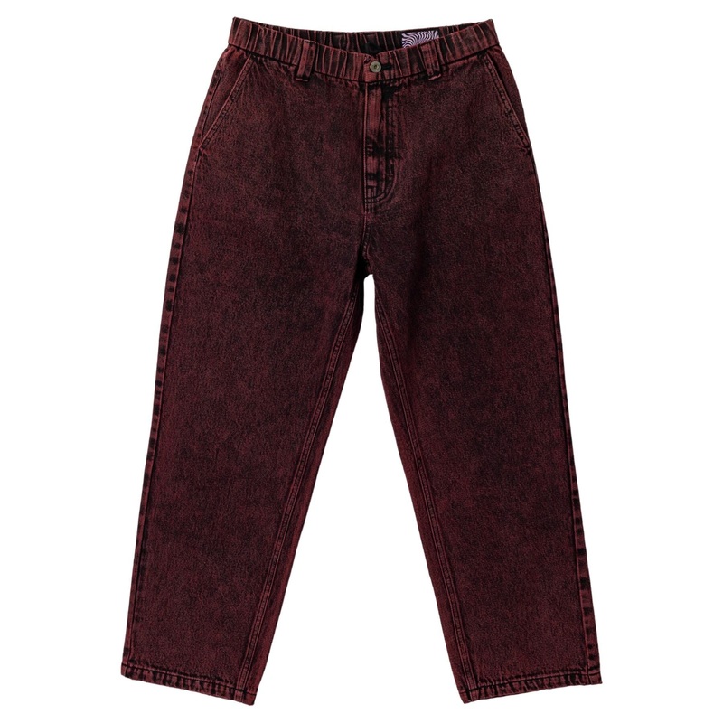 SPITFIRE ETERNAL DENIM PANT RED OVERDYE 32