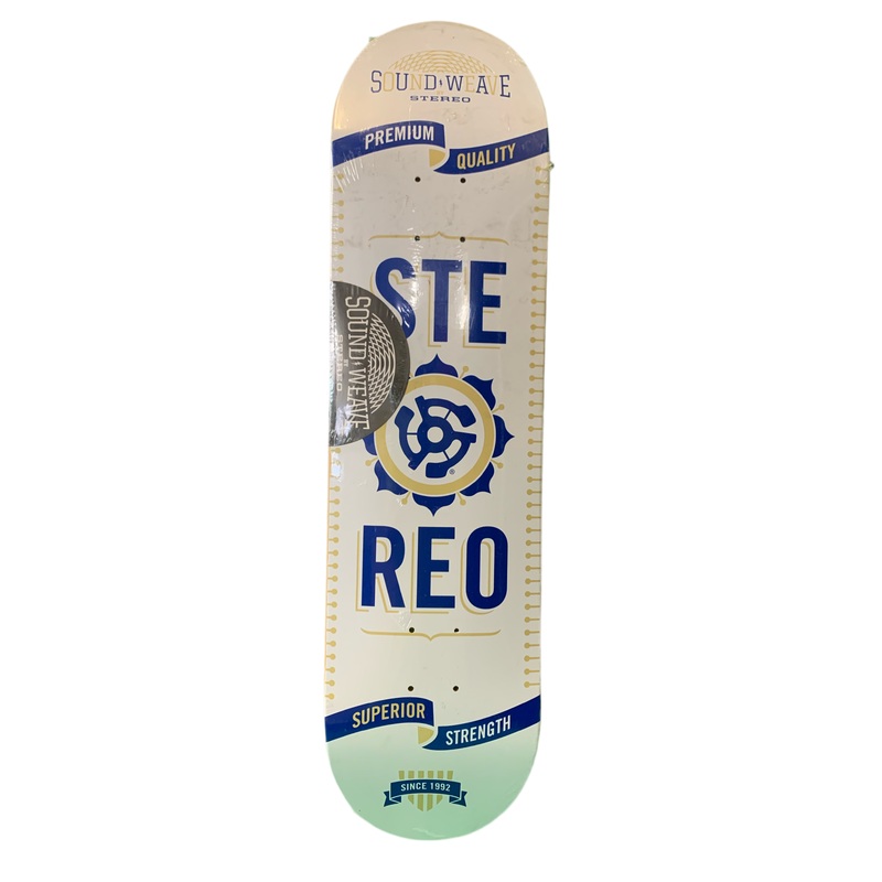 Stereo Sound Weave Team Logo 8″ Classic Skateboard Deck