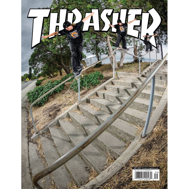 THRASHER MAGAZINE SEPTEMBER 2022