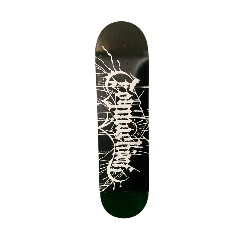 Toy Machine Blood Font Logo Black/White 7.8″ Classic Skateboard Deck