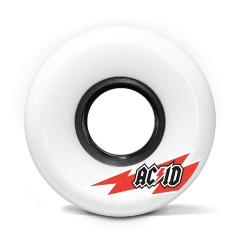 Acid Wheels – “Skaterade” 54mm and 56mm – Skateboard Wheels 54mm 86A Green