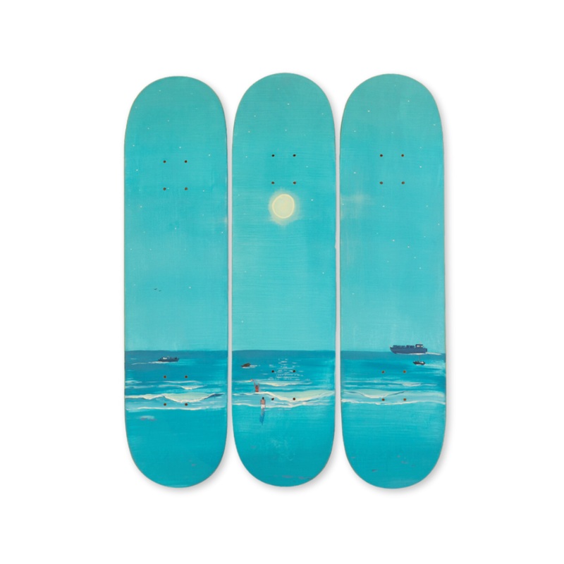 Beach Boat Blues – Original Artwork