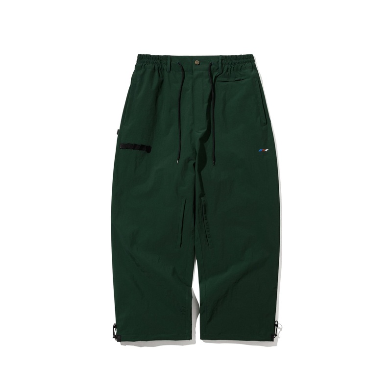 BS RABBIT REFINED SUPER WIDE VENTILATION PANTS DARK GREEN Medium DARK GREEN