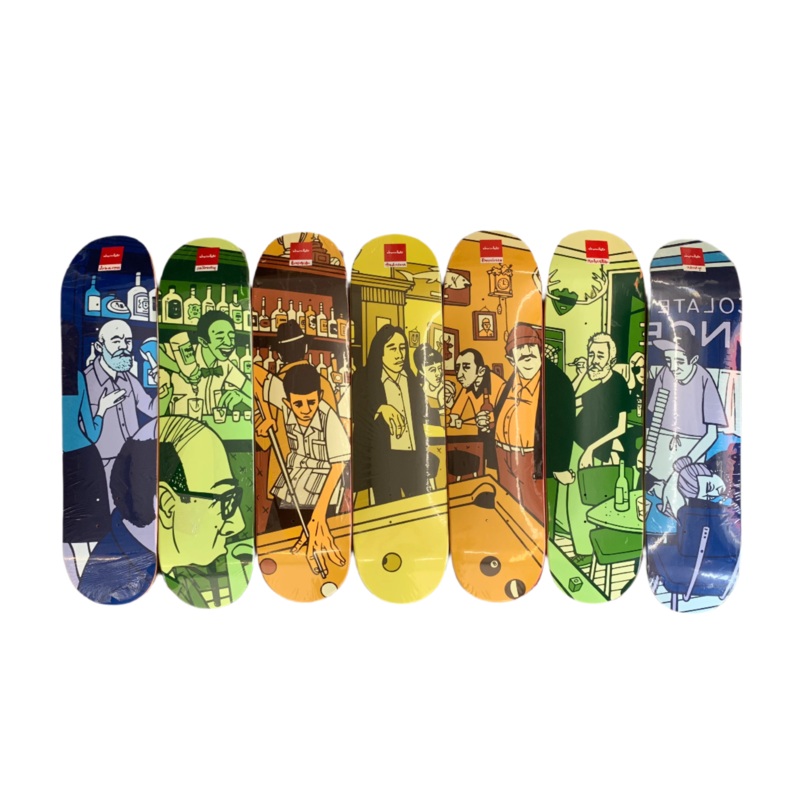Chocolate Bar Series Set of 7 Classic Skateboard Decks