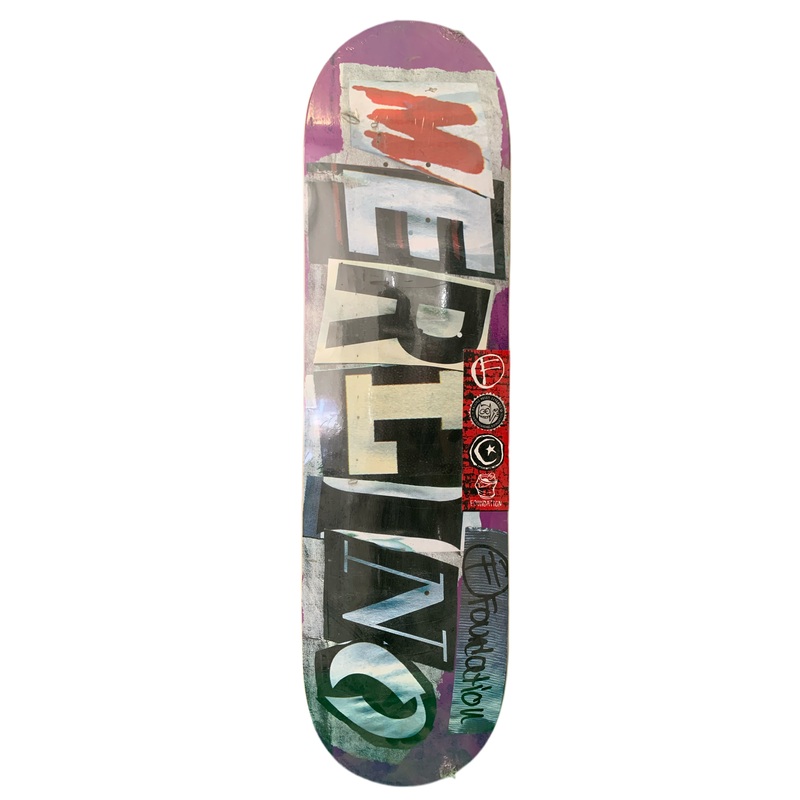 Foundation Merlino Ransom 8.125″ Classic Skateboard Deck