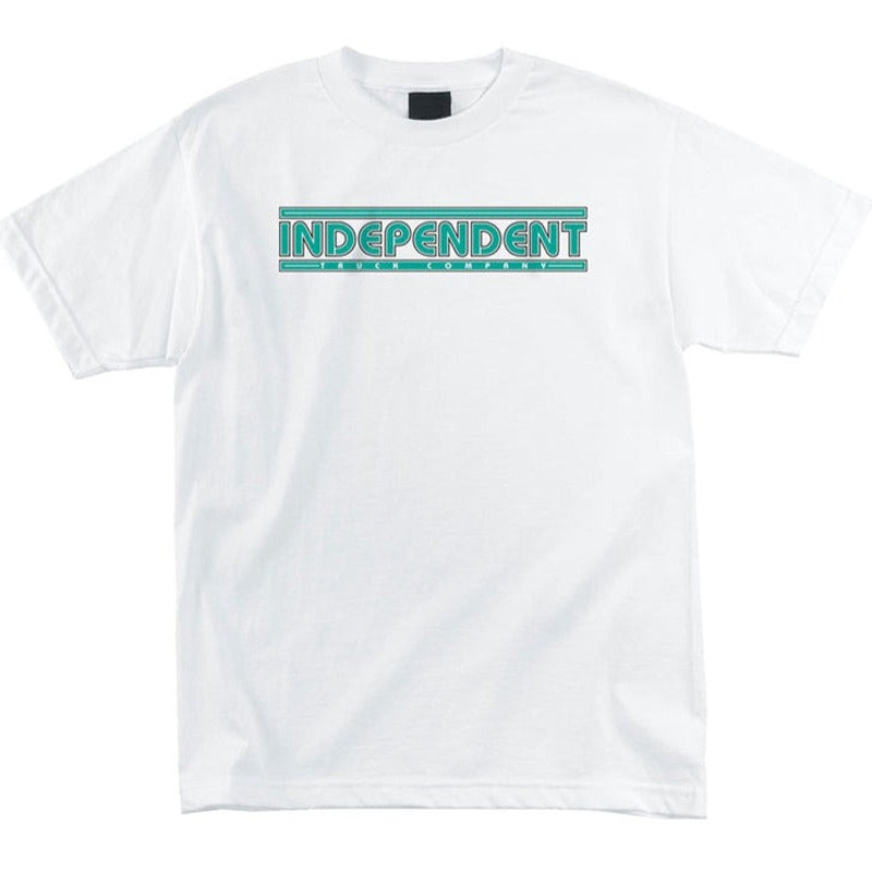 INDEPENDENT T/C BAUHAUS T-SHIRT WHITE SMALL