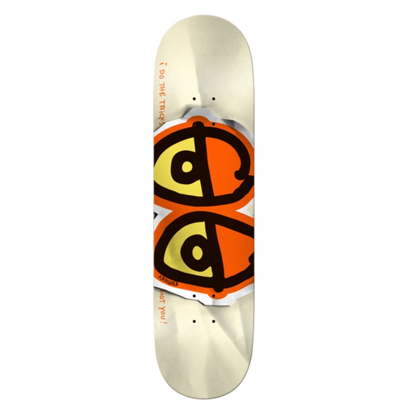 KROOKED DECK DBX EYES BRIGHT ORANGE (8.5″) 8.5″
