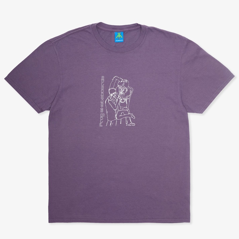 Make Up Artist Tee (Old Purple) SMALL