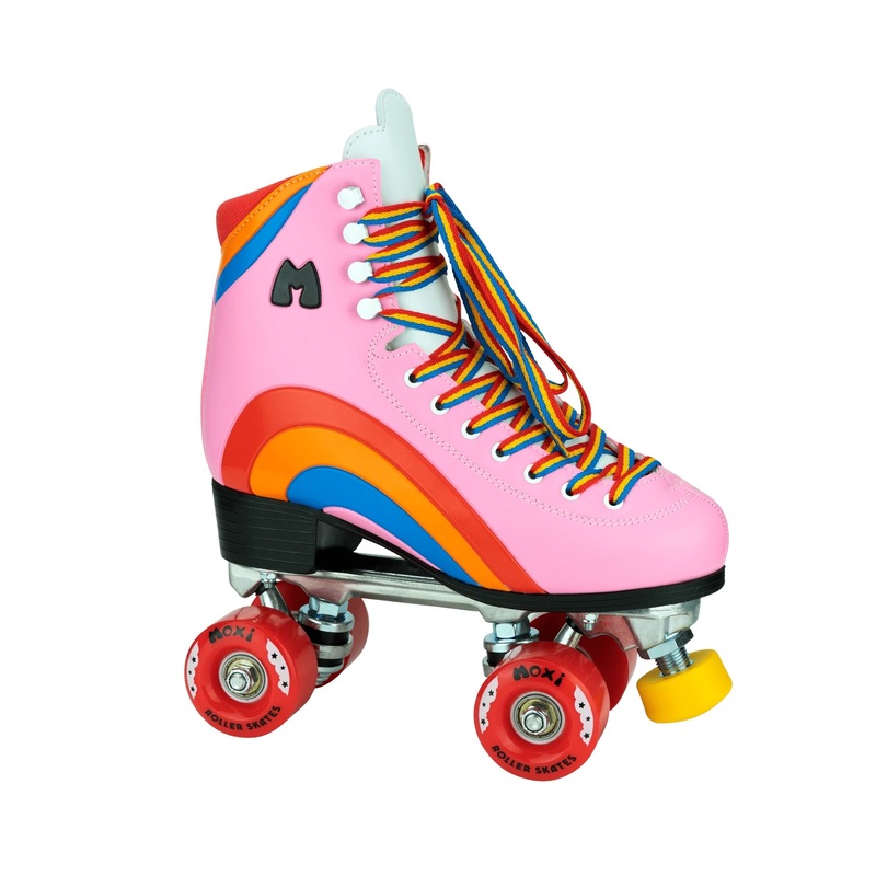Moxi Rainbow Rider Quad Roller Skate Medium – Pink Heart 5