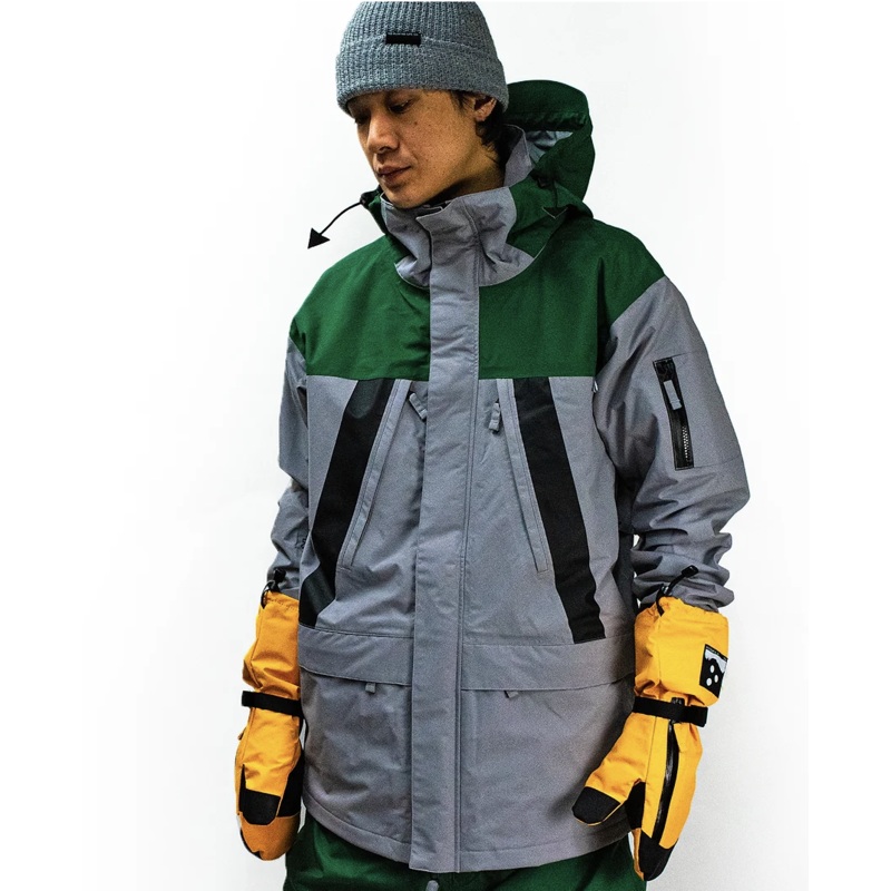 PLAYDESIGN NEW LOVE JK 2 JACKET 24-25 ASPHALT GREEN SMALL