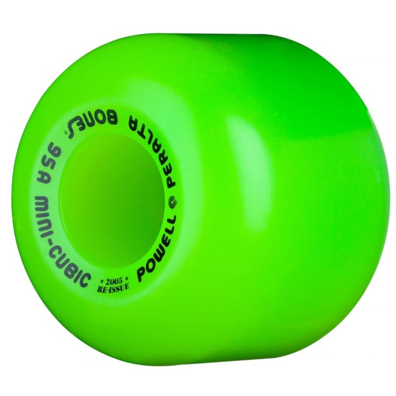 POWELL-PERALTA WHEELS – MINI CUBIC GREEN 95A (64MM) 64MM