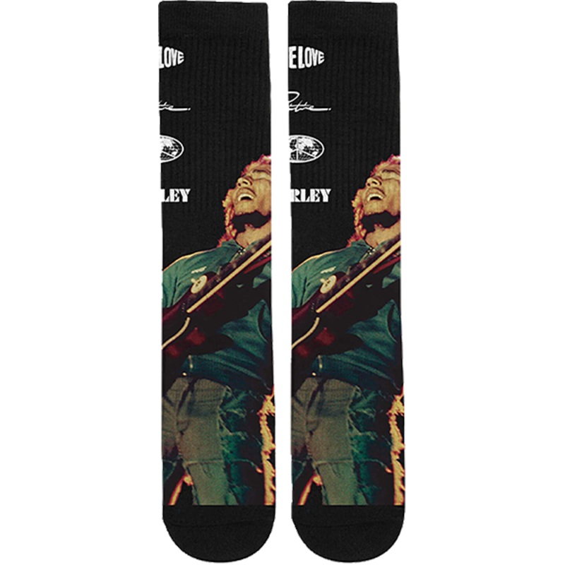 PRIMITIVE WILDONE CREW SOCK BLACK