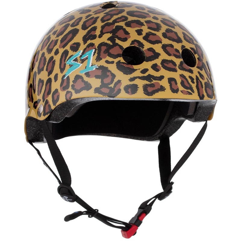 S1 Mini Lifer Helmet – Moxi Leopard Print X-Small (18.5″) Brown