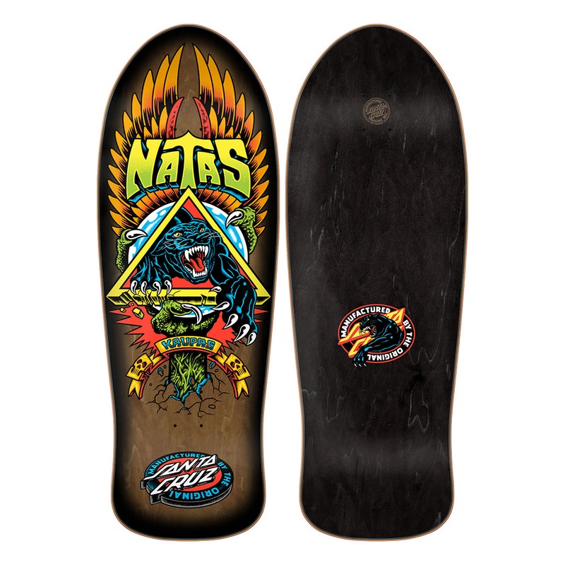 SANTA CRUZ REISSUE DECK NATAS SC PANTHER (10.5″) *PRE-BOOK SHIPS AUGUST 2025* 10.5″