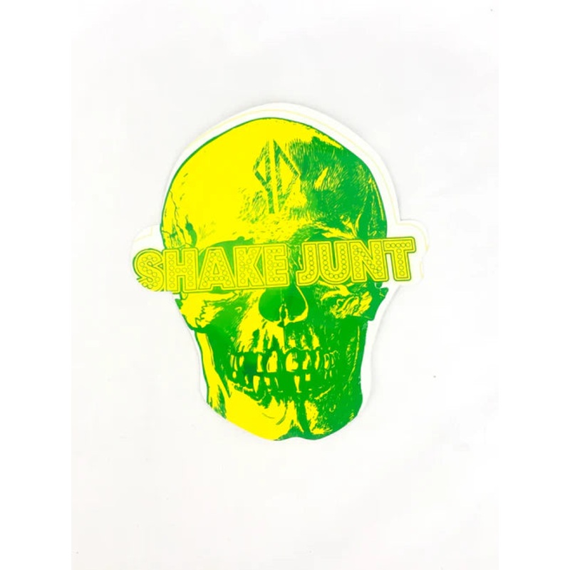 Shake Junt PD Skull Clear Assorted Sticker 10″ x 8.5″