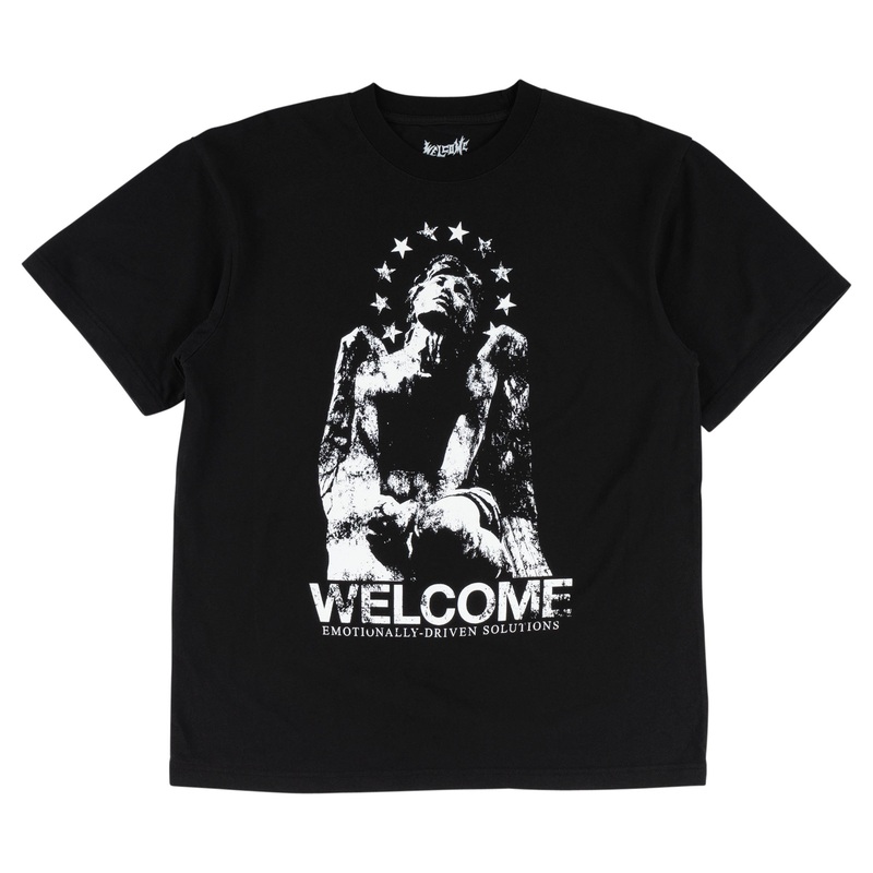 Solutions Boxy Garment-Dyed Tee Small