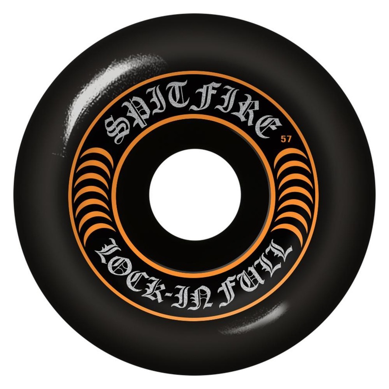SPITFIRE WHEELS FORMULA FOUR LOCK-IN FULL BLACK 99D (57MM) 57MM