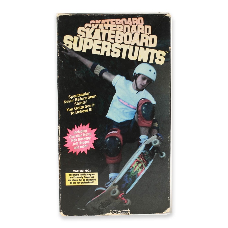 Vintage Skateboard Superstunts VHS Tape 1987