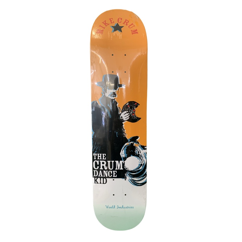 World Industries Mike Crum The Crum Dance Kid 7.5″ Classic Skateboard Deck