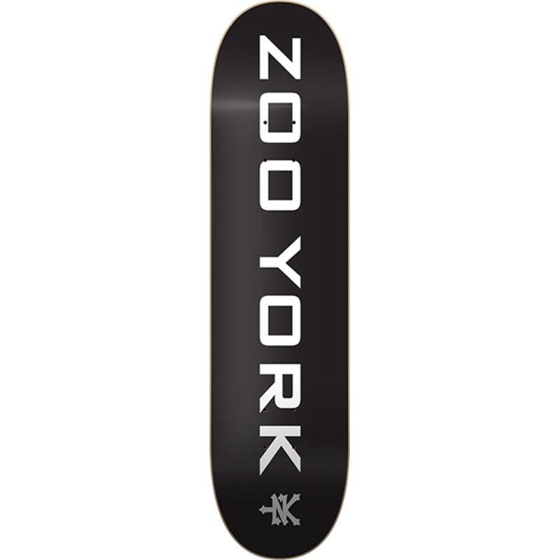 ZOO OG 95 LOGO BLOCK DECK / BLK/WHT 8.0″