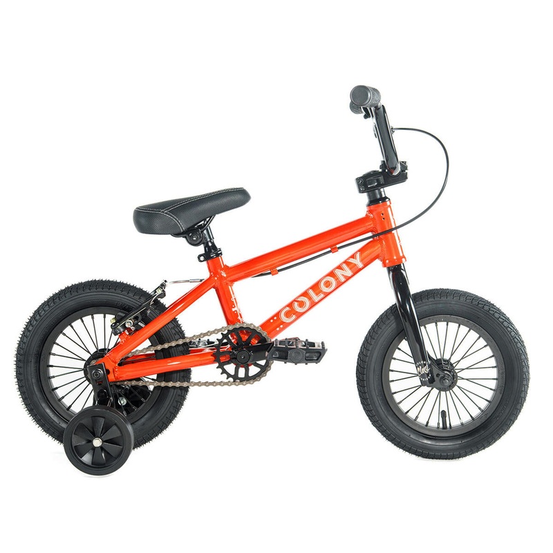 Colony Horizon 12″ Complete BMX Bike – Clear Orange