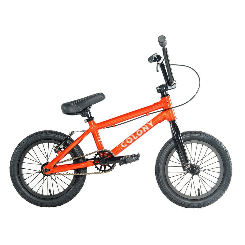 Colony Horizon 14″ Complete BMX Bike – Clear Orange