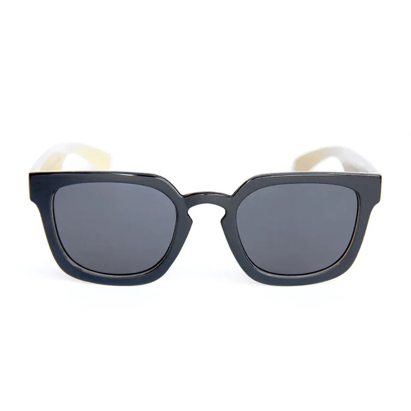 HAPPY HOUR SUNGLASSES WOLF PUPS BLACK AND TAN