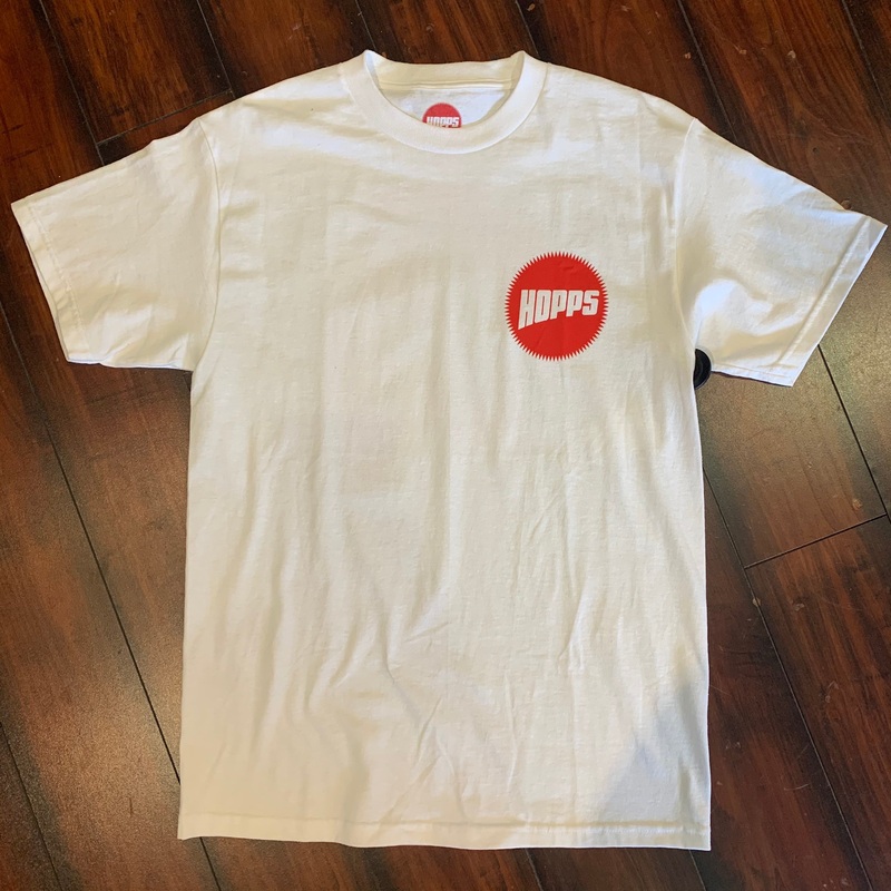 HOPPS TEE – PIRATE WHITE MED