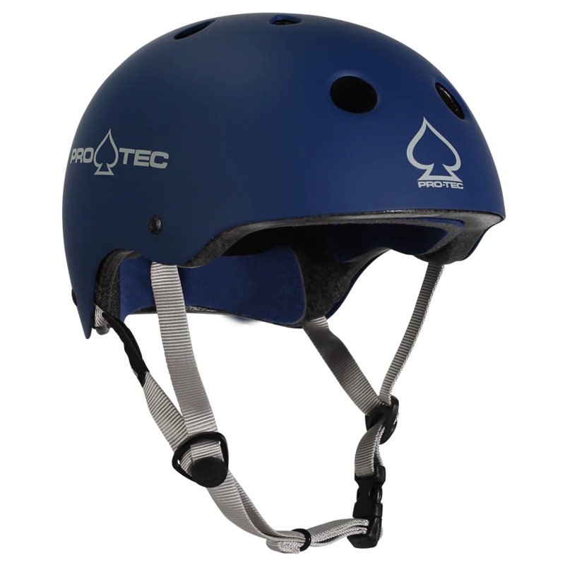 ProTec Classic Certified Matte Blue Helmet XS