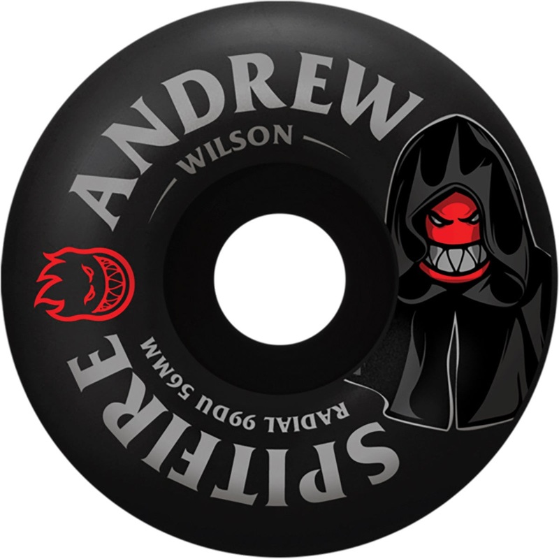 Spitfire Wheels Wilson Burn Squad F4 Radial 56mm 99a – Black (Set of 4)