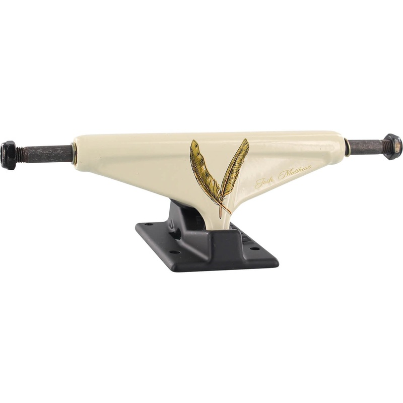 Venture Trucks Josh Matthews Feather Hi 5.25″ – Natural/Black (Set of 2)