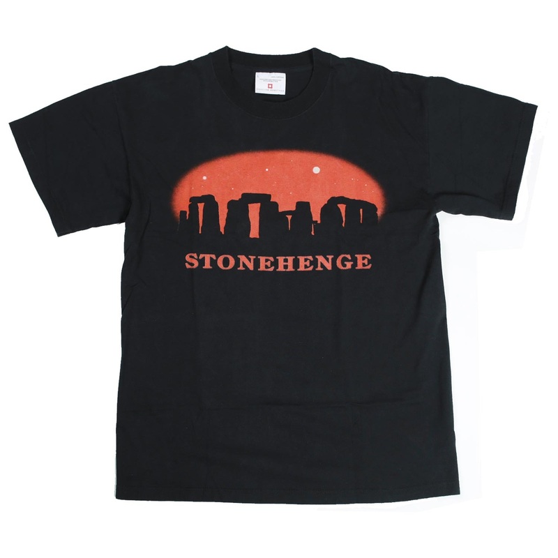 Vintage Stonehenge Tourist Tee Black L