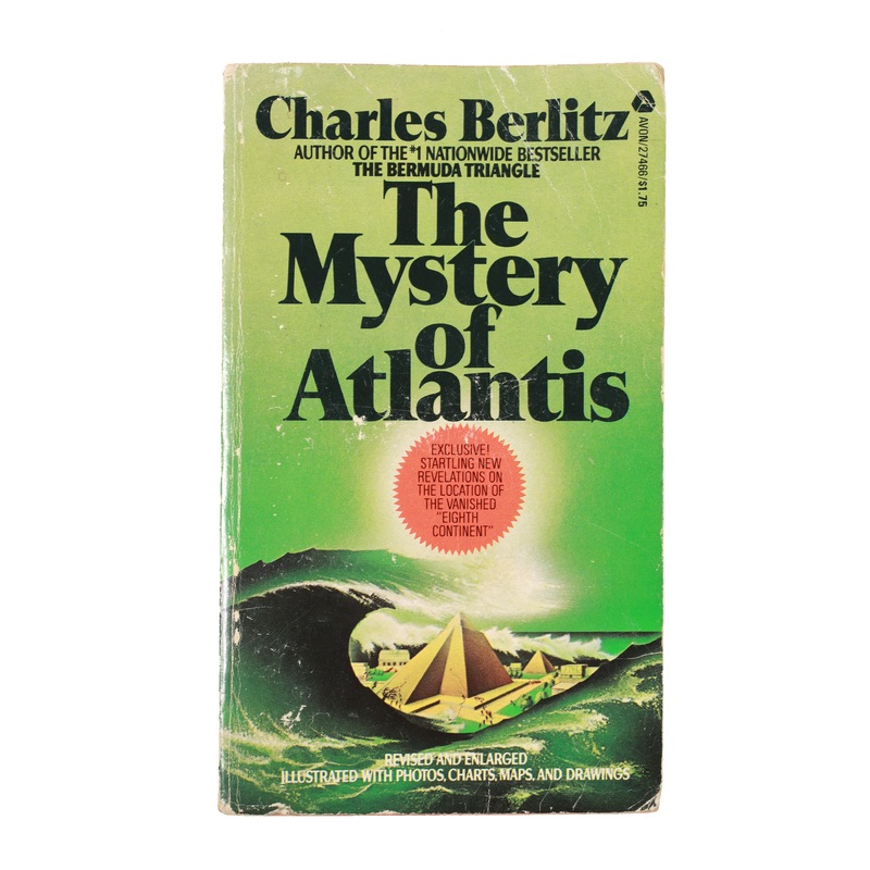 Vintage The Mystery of Atlantis Book by Charles Berlitz