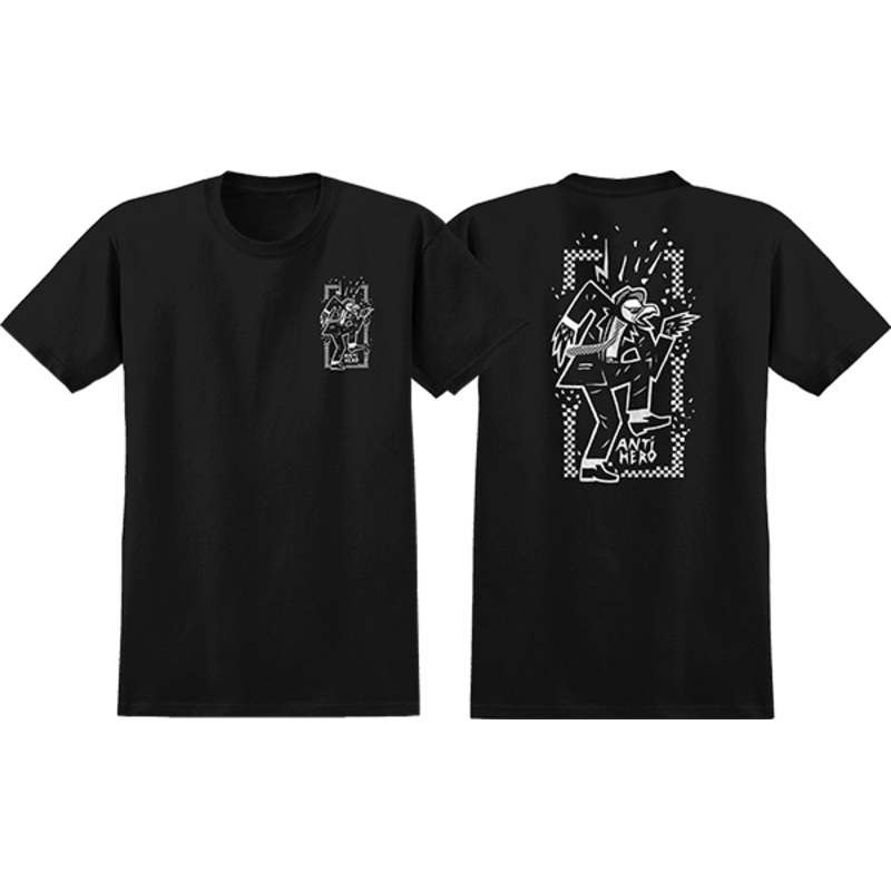 AH RUDE BWOY SS BLK/WHT S