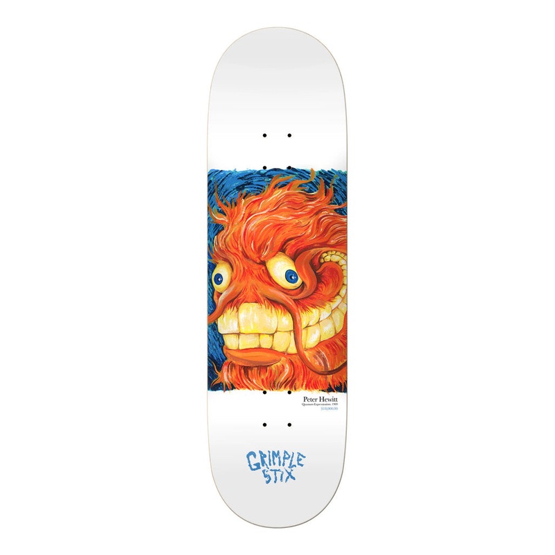 ANTIHERO DECK HEWITT GRIMPLESTIX FINE ART (9.02″) 9.02″