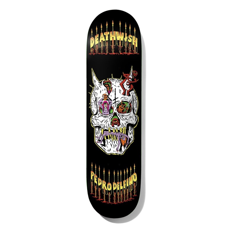 DEATHWISH DECK – PEDRO DELPHINO EXORCISM FAILED (8.125″) 8.125″