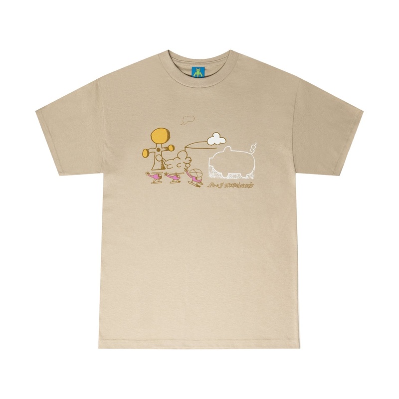 FROG CLOUD LAND TEE SAND MEDIUM