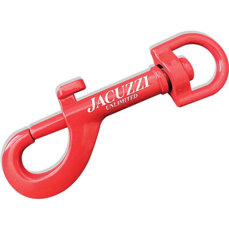 JACUZZI FLAVOR 3 CARABINER KEYCHAIN SALMON