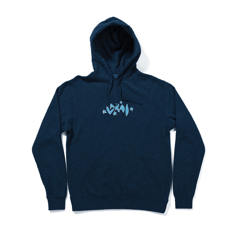 Lakai Cold Dawg Script Pullover Hoodie – Navy M Navy