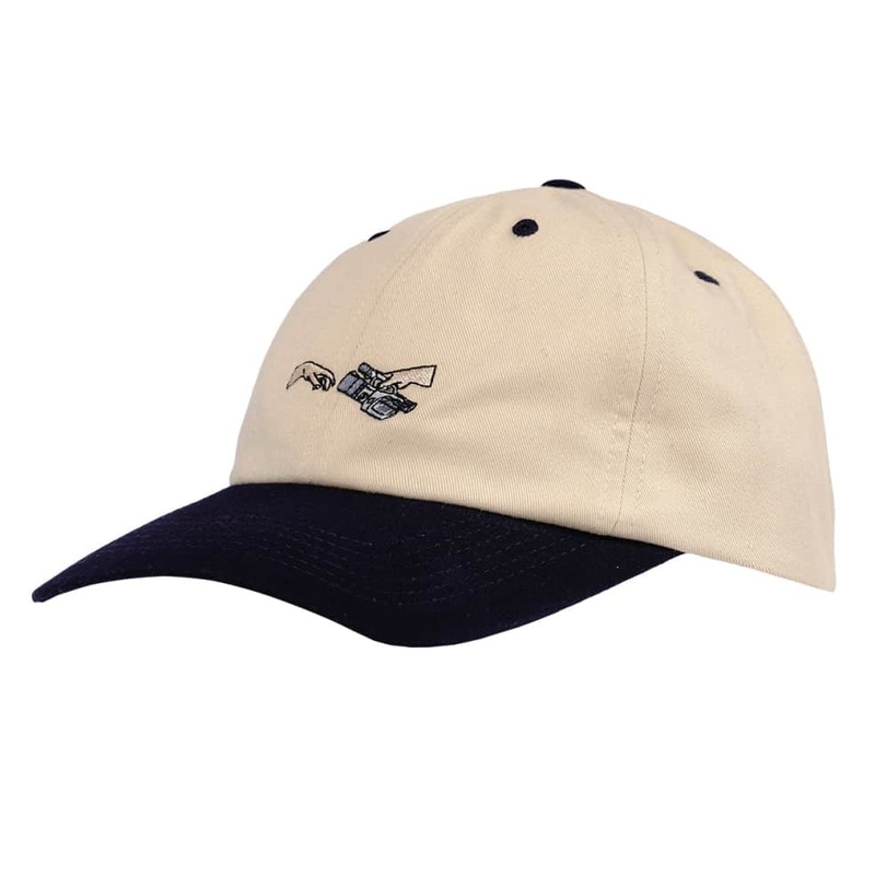 MAGENTA GOD’S PLAN DAD HAT BEIGE