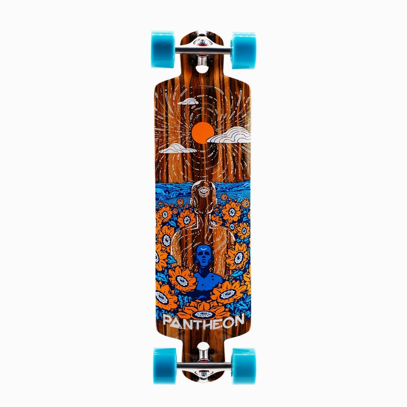 Pantheon Trip Longboard Complete – 33.25″ No Wheels